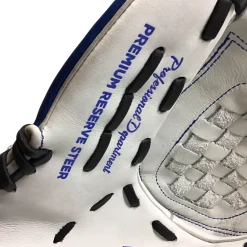 Used Easton PRO COLLECTION PCFP125-3WR RH Throw Fastpitch Gloves White 12 1/2
