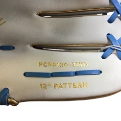 Used Easton PRO COLLECTION PCFP120-3WG RH Throw Fastpitch Gloves White 12