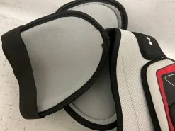Used Easton STEALTH S3 Senior Shoulder Pads White/Black/Red MD