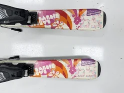Used Elan BARBIE Girls DH Ski/Binding Pink 110 cm