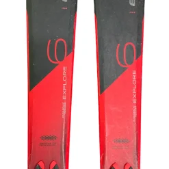 Used Elan EXPLORE 6 Mens DH Ski/Binding Red 140 cm