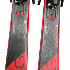 Used Elan EXPLORE 6 Mens DH Ski/Binding Red 140 cm