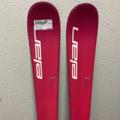 Used Elan LIL MAGIC Girls DH Ski/Binding Pink 130 cm
