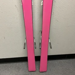 Used Elan LIL MAGIC Girls DH Ski/Binding Purple 140 cm