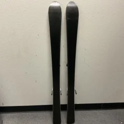 Used Elan LIL SPICE Girls DH Ski/Binding White And Purple 120 cm
