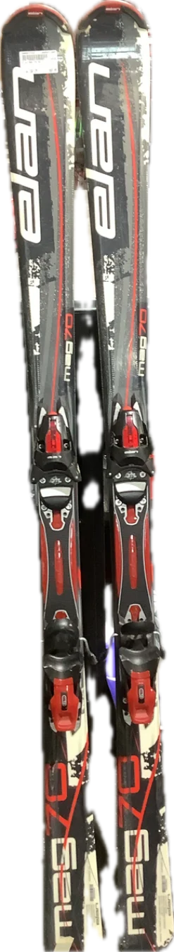 Used Elan MAG 70 DH Ski/Binding Black 160 cm