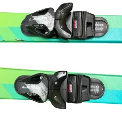 Used Elan PINBALL Boys DH Ski/Binding Green 130 cm