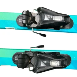 Used Elan PINBALL Boys DH Ski/Binding Green 130 cm