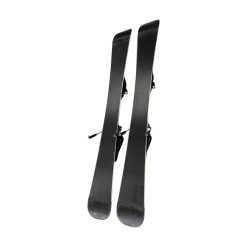 Used Elan PINBALL YTH SKIS 90CM 4.5 BINDINGS Boys DH Ski/Binding Kelly green 90 cm