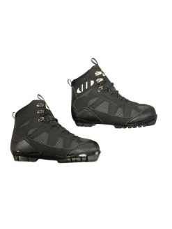 Used Erik Sports Boys NNN XC Ski Boots Black W 05-05.5 / JR 03.5-04