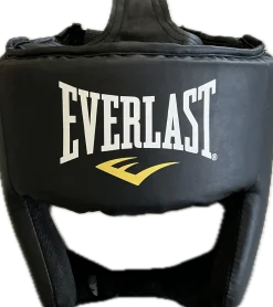Used Everlast Boxing Headgear Black