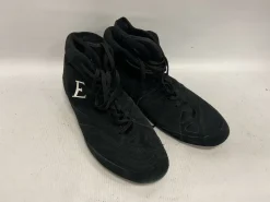 Used Everlast Boxing Shoes Black Senior 13
