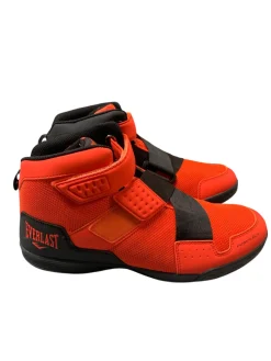 Used Everlast Boxing Shoes Red Senior 10