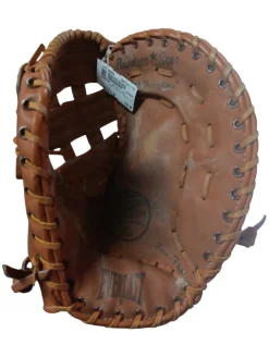 Used EVERLAST CATCH A HIT BB/SB First Base RH Throw Brown 12 1/2"
