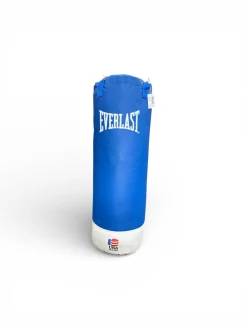 Used Everlast 75 LB ROYAL BLUE Boxing Heavy Bag Royal Blue 75 lb