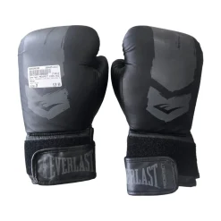 Used Everlast PROSPECT KIDS 8OZ TRAINING GLOVES Boxing Gloves Black Junior
