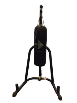 USED EVERLAST PUNCHING BAG W SPEED BAG