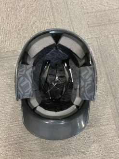 Used Evoshield XVT 2.0 BATTING HELMET Batting Helmet No Mask Black SM