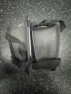 Used FH Shin Guards White 9"