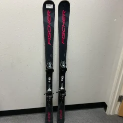 Used Fischer ASPIRE LITE Girls DH Ski/Binding Black 140 cm