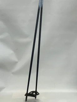 Used Fischer BACK COUNTRY 140CM Mens XC Ski Poles Navy Blue 140 cm / 56 in