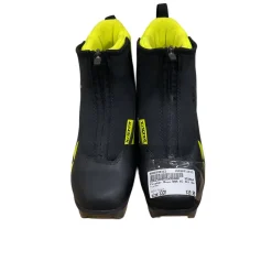 Used Fischer Boys NNN XC Ski Boots Black JR-01.5