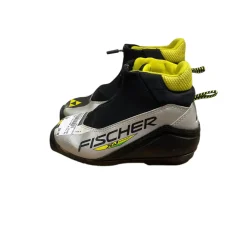 Used Fischer Boys SNS XC Ski Boots Grey JR-01.5