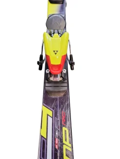 Used Fischer COMPETITION RC Womens DH Ski/Binding Yellow 150 cm
