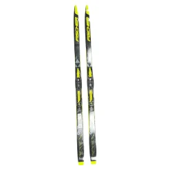 Used Fischer CROWN Girls XC Ski/Binding 140 cm