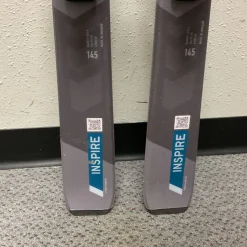 Used Fischer INSPIRE LITE Womens DH Ski/Binding Grey 145 cm