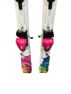 Used Fischer KOA Girls DH Ski/Binding White 145 cm