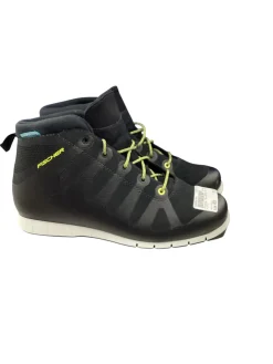 Used Fischer Mens NNN XC Ski Boots Black M 10.5