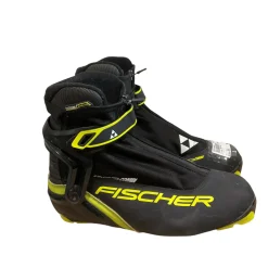 Used Fischer Mens NNN XC Ski Boots Black M 10.5
