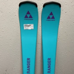 Used Fischer RANGER Boys DH Ski/Binding Teal 140 cm