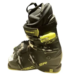Used Fischer RC4 GO Boys DH Ski Boot Black 235 MP - J05.5 - W06.5