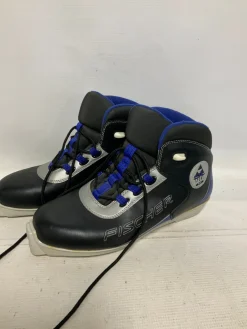 Used Fischer SL SPORT RF Mens SNS XC Ski Boots Black M 10.5