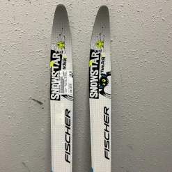 Used Fischer SNOWSTAR TWINSKIN Boys XC Ski/Binding Royal Blue 120 cm