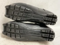 Used Fischer XC PRO Mens NNN XC Ski Boots Black W 07-07.5 / JR 05.5-06