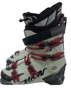 Used Fisher V6 Mens DH Ski Boot White 295 MP - M11.5