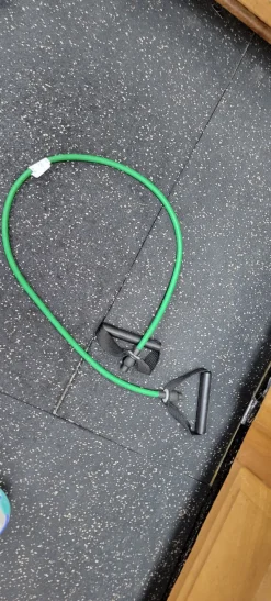 Used Fitness Gear Resistance Tube Green Extra Light