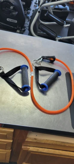 Used Fitness Gear Resistance Tube Orange Heavy