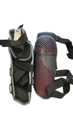 Used FLY RACING SHIN GUARDS Bike Shin Guards Black LG