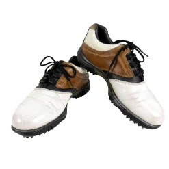 Used Foot Joy CONTOUR SERIES Golf Shoes White Mens 8M