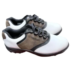 Used Foot Joy GREENJOY Mens Golf Shoes White Senior 11