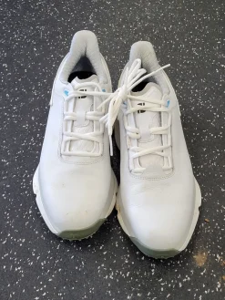 Used Foot Joy Mens Golf Shoes White Senior 8