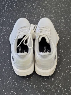 Used Foot Joy Mens Golf Shoes White Senior 8
