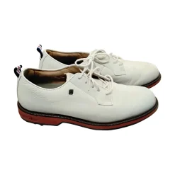 Used Foot Joy Mens Golf Shoes White Senior 9