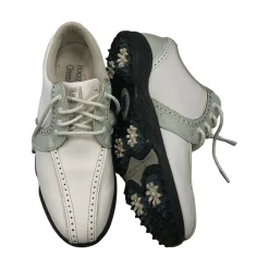 Used Foot Joy Mens Golf Shoes White Senior 6