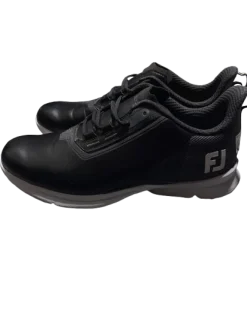 Used Foot Joy PROLITE GOLF SHOES MNS 10.5 Mens Golf Shoes Black Senior 10.5
