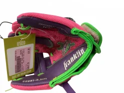 Used Franklin AIR TECH SPORTS BB/SB Glove T-ball Pink 8"